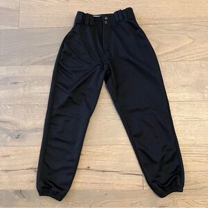Girl’s Alleson Athletic Black Softball Pants